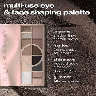 Urban Decay Naked Shaped Paleta de Maquillaje Cool-Toned para Ojos y Rostro - Imagen 3