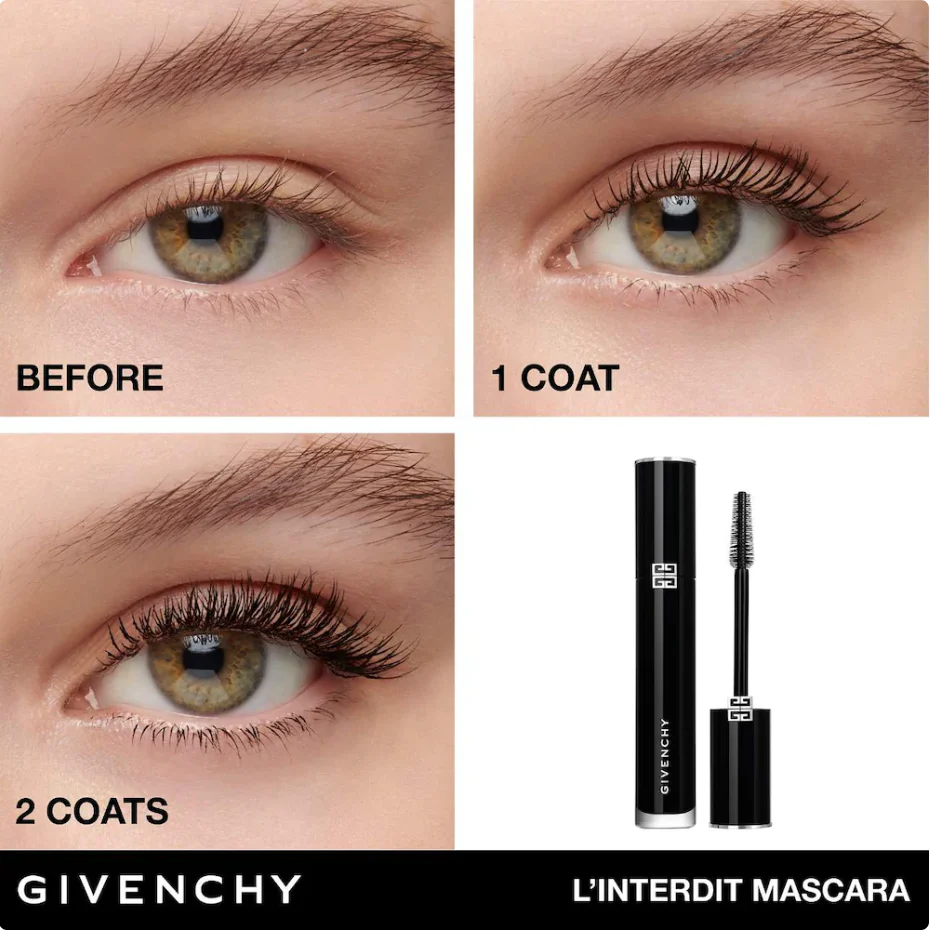 Givenchy Mini L’Interdit Máscara de Pestañas Voluminizadora y Alargadora - Imagen 7