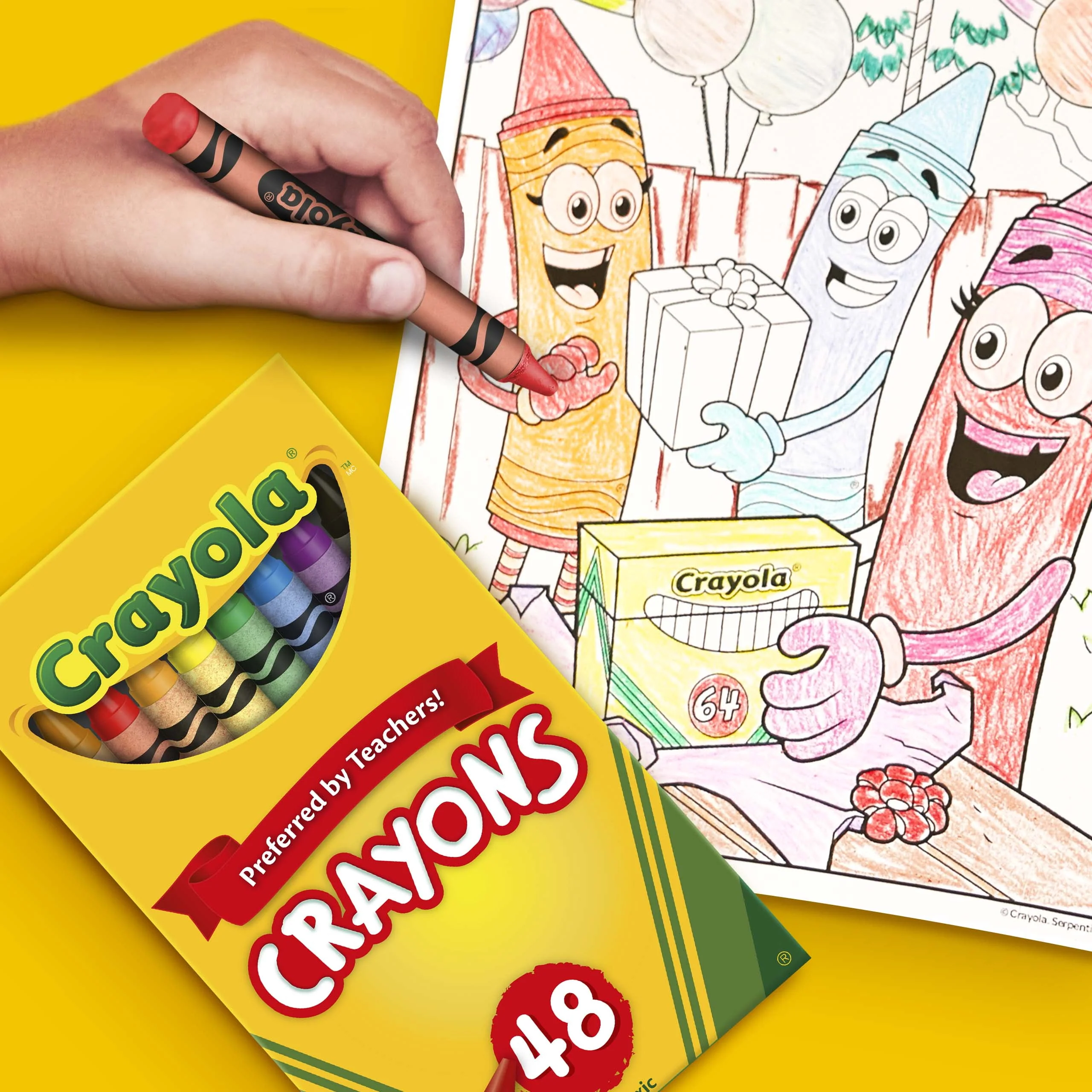 Crayola Crayolas 48 Unidades - Imagen 4